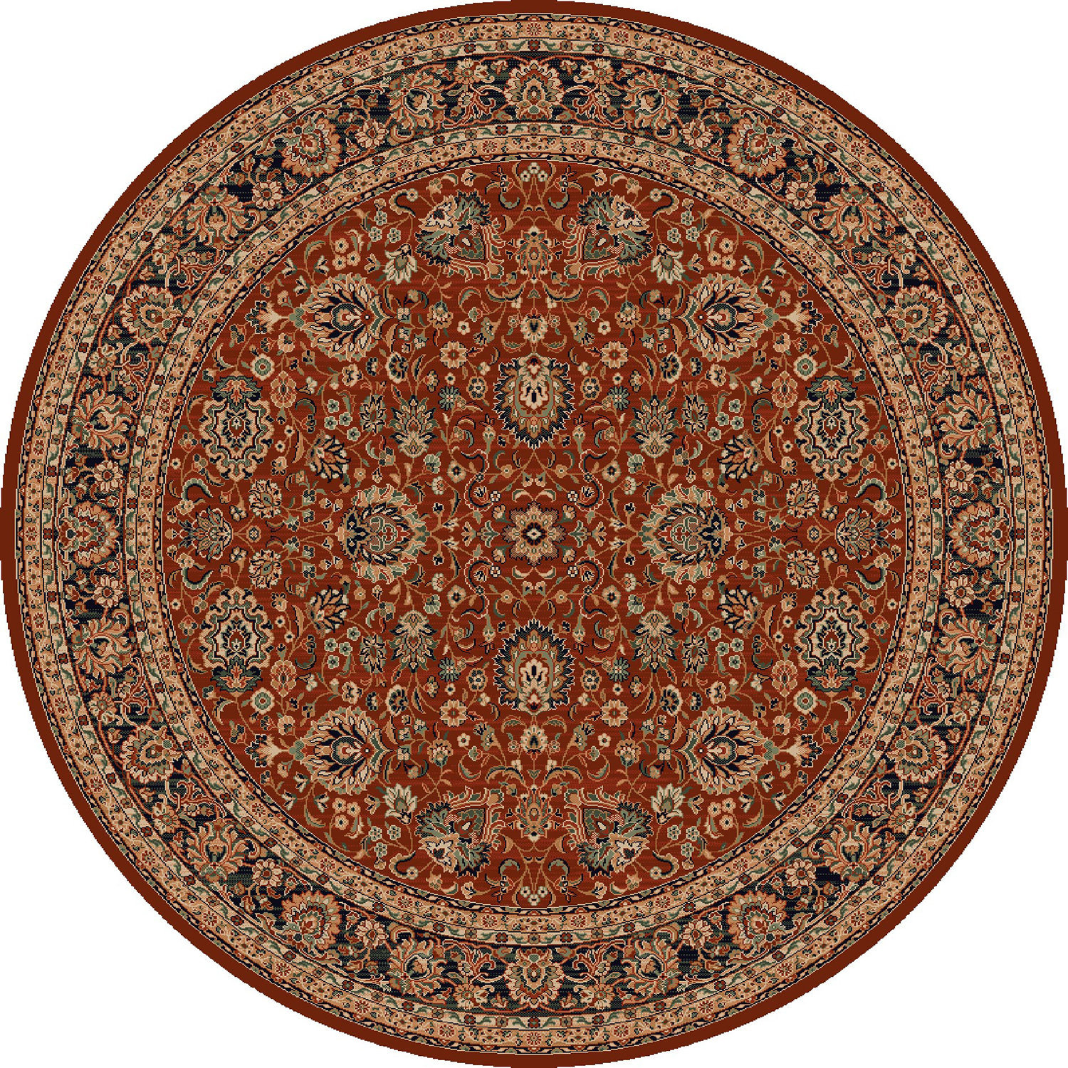 Kashqai 4362-300 Circle Rug
