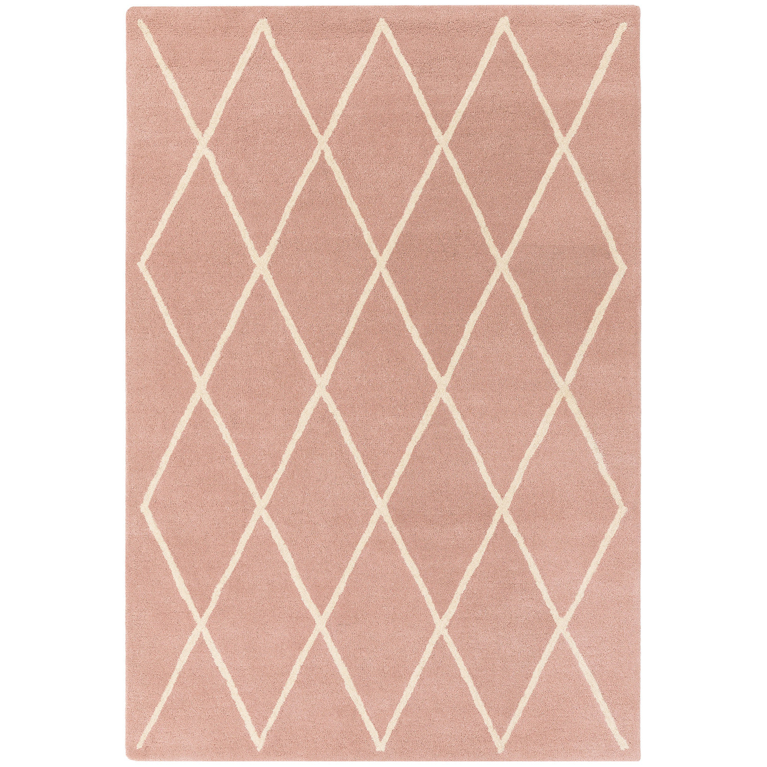 Albany Diamond Pink Rug