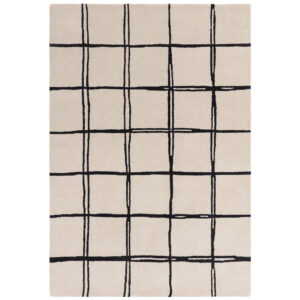Albany Grid Monochrome Rug