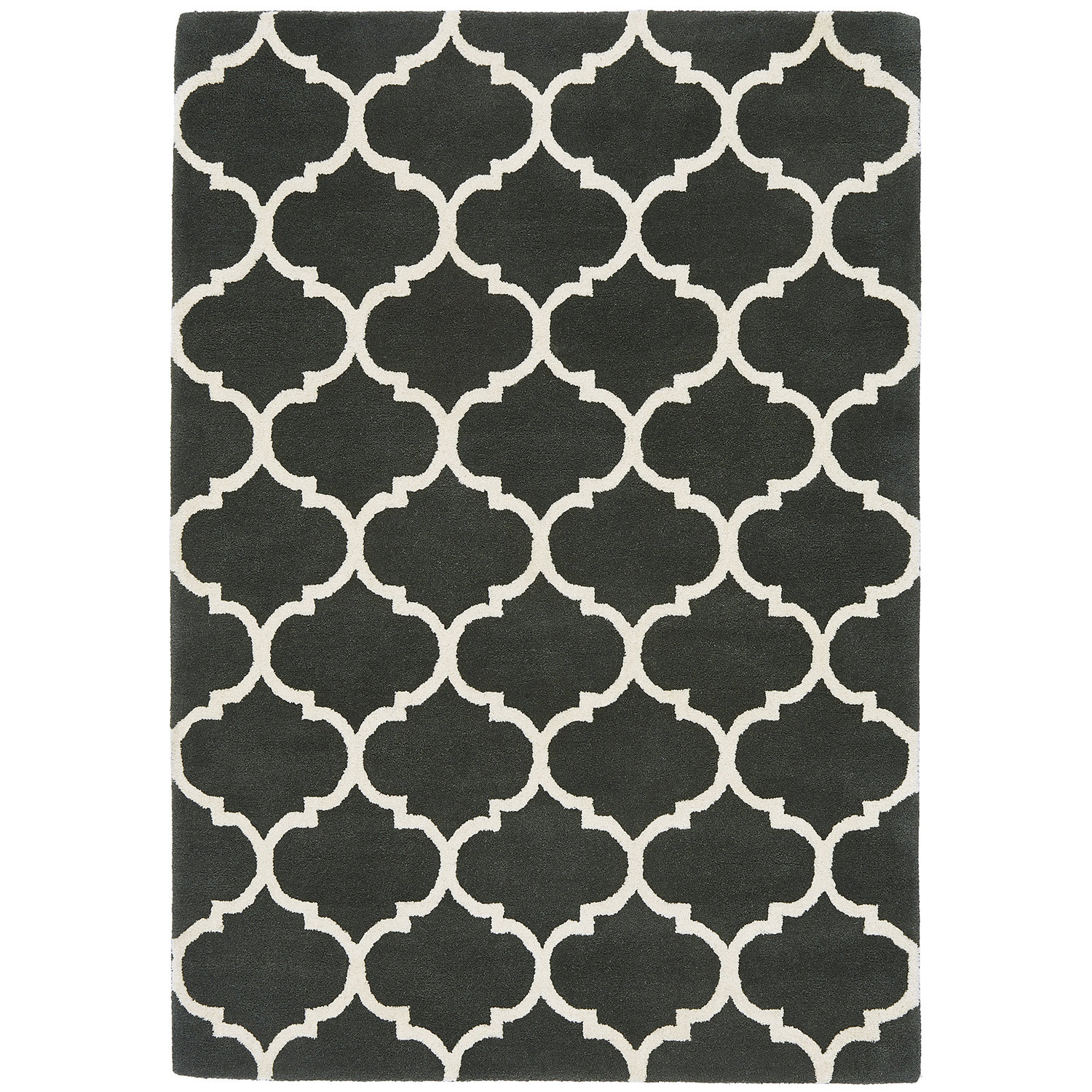 Albany Ogee Charcoal Rug