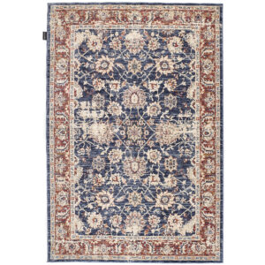 Alhambra 6549A Dark Blue Red Rug