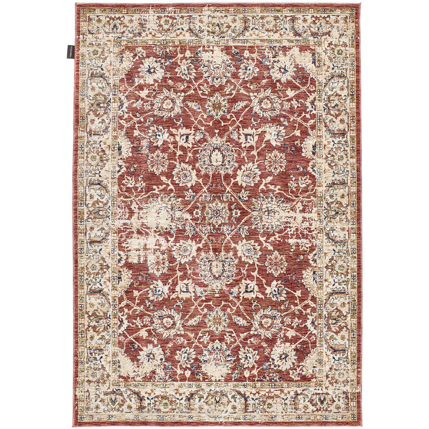 Alhambra 6549A Red Ivory Rug