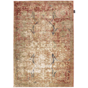 Alhambra 6645C Ivory Red Rug