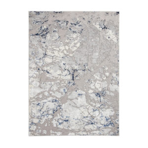 Apollo 2677 Grey Navy Rug