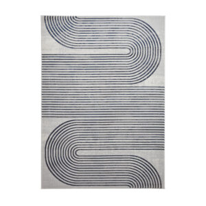Apollo 2683 Grey Navy Rug
