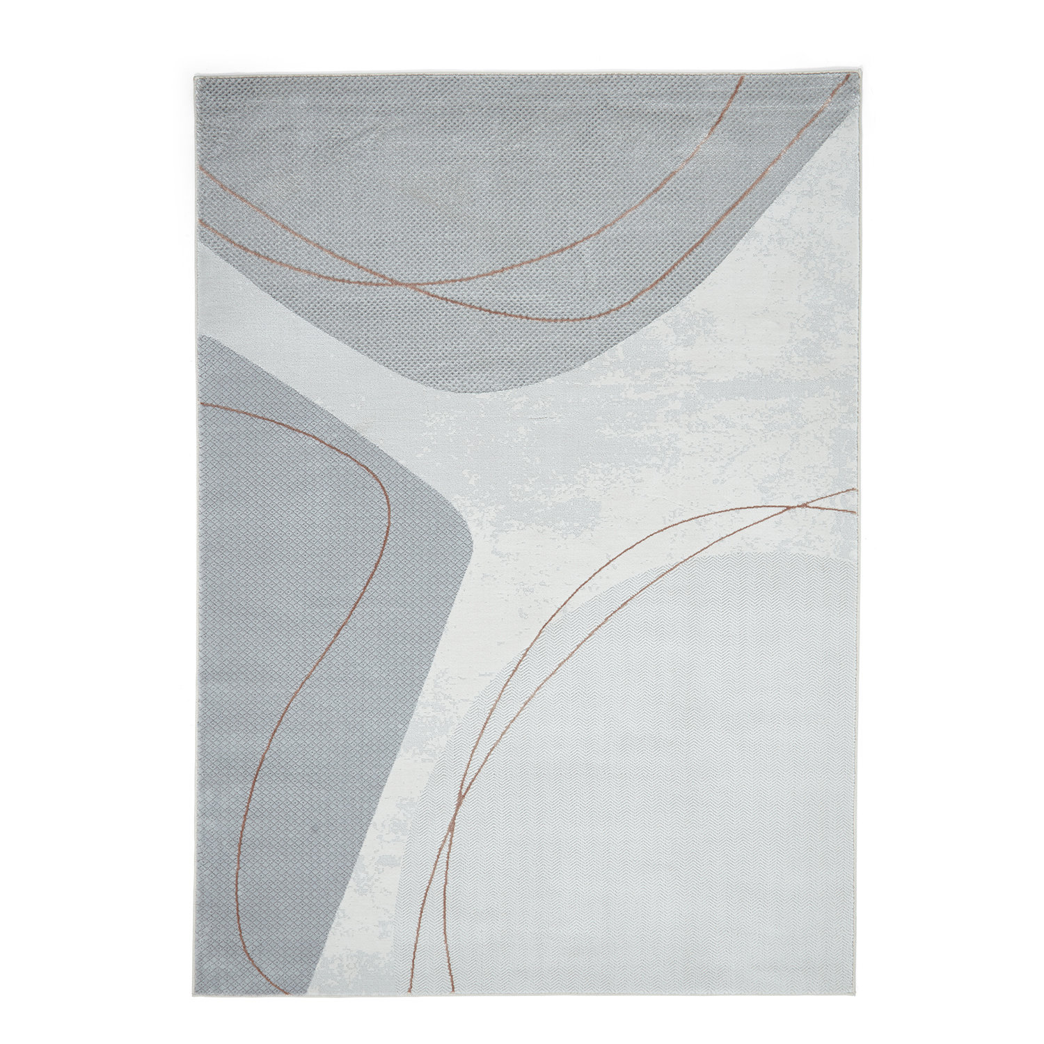 Apollo E9974 Grey Rose Rug