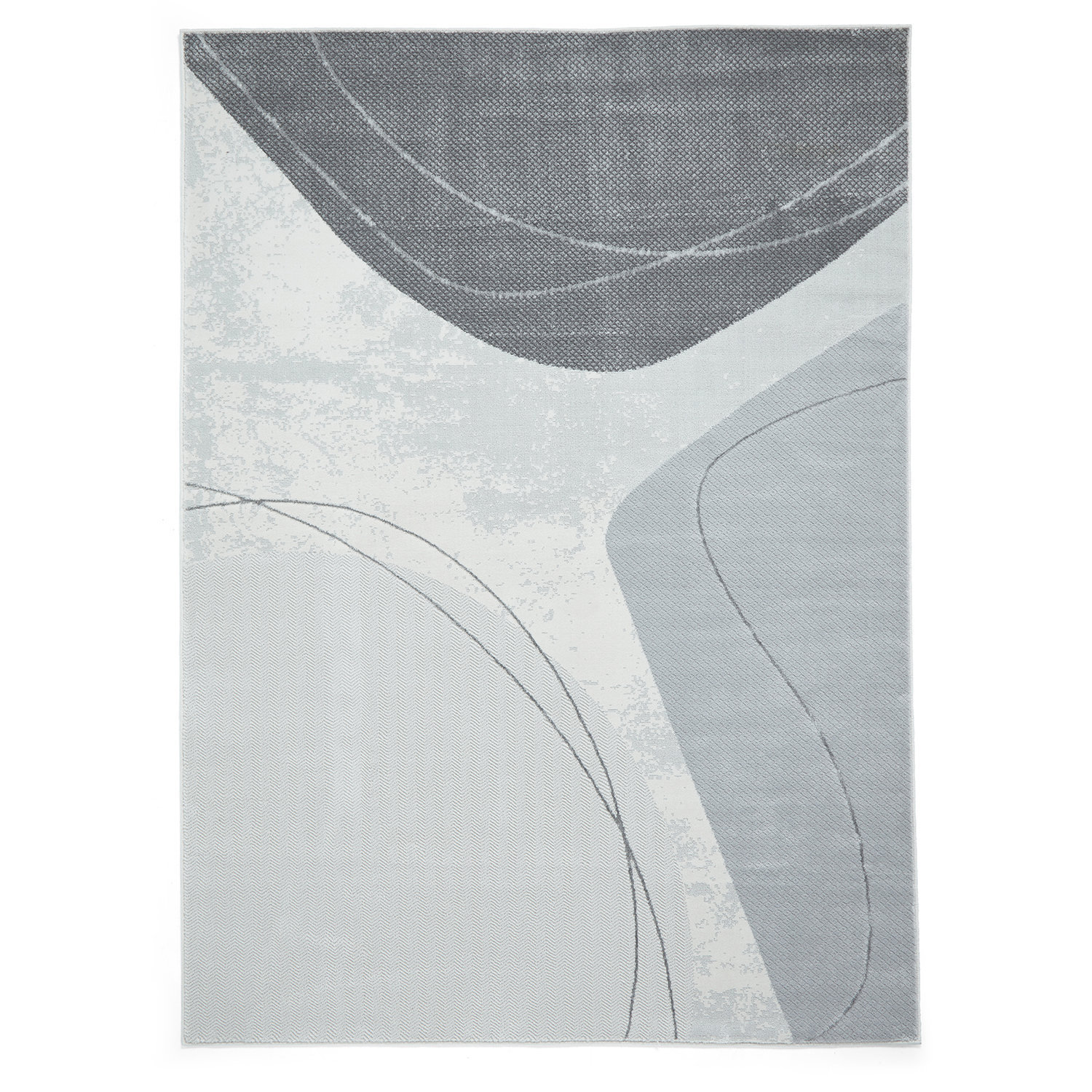 Apollo E9974 Grey Silver Rug
