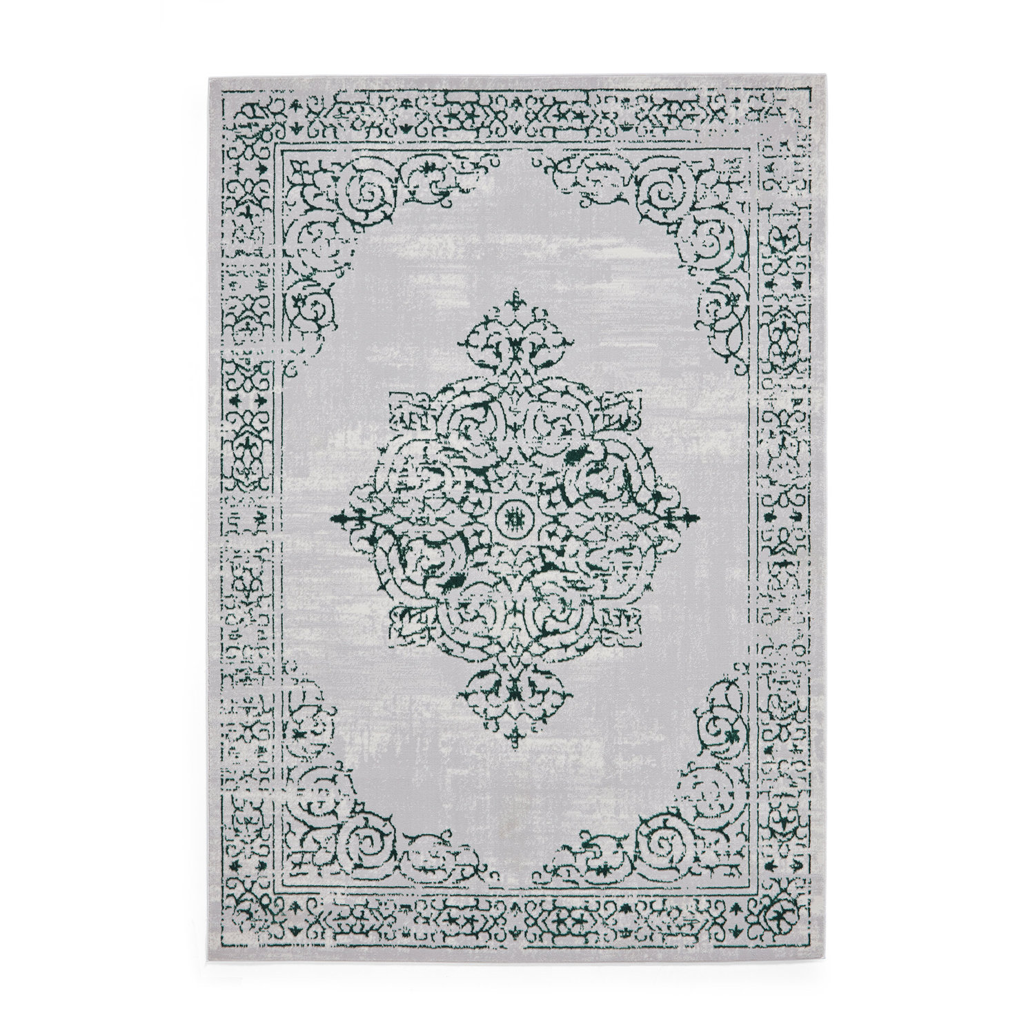 Artemis B9076A Green Silver Rug