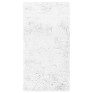 Auckland Luxury Faux White Sheepskin Rug