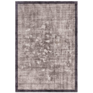 Blade Border Fine 09 Charcoal Moleskin Rug