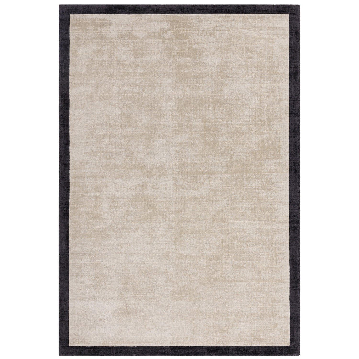 Blade Border Fine 10 Putty Charcoal Rug