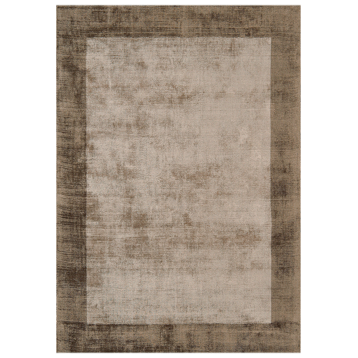 Blade Border 02 Chocolate Mocha Rug