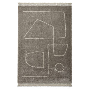 Boho A474 Grey Cream Rug