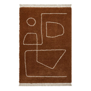 Boho A474 Rust Rug