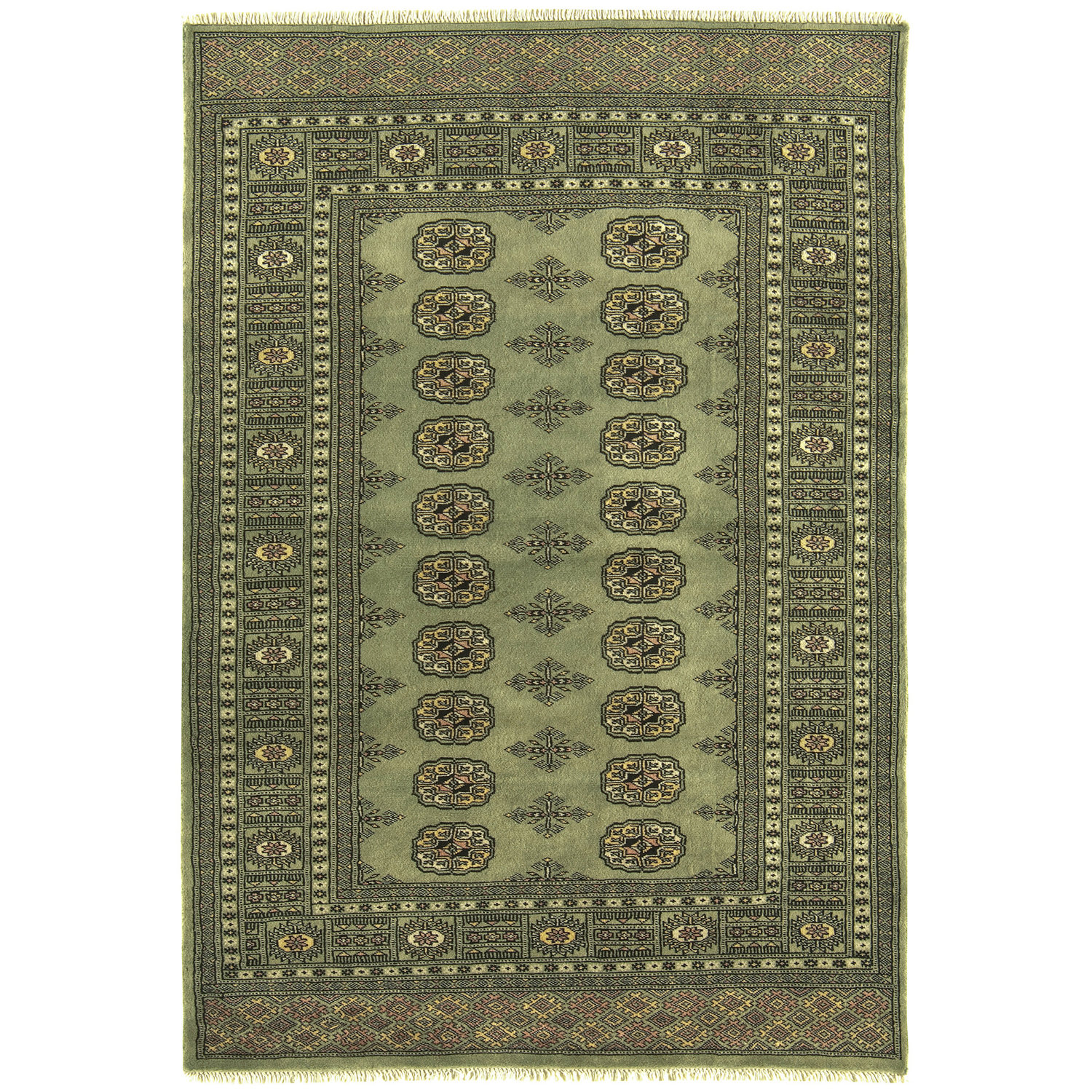 Bokhara Green Rug