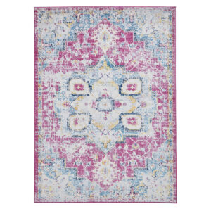 Boston G0532 Fuschia Blue Rug