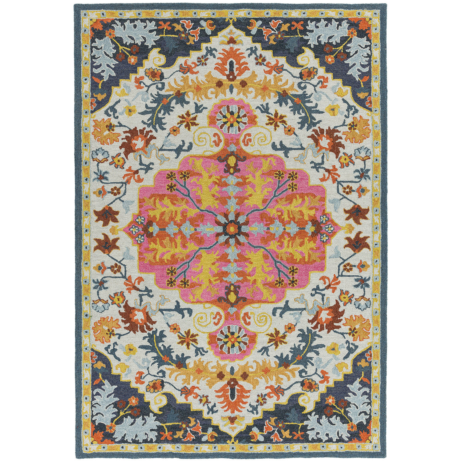Bronte Colours Multi Medallion Rug