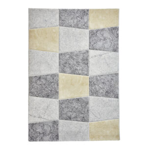 Brooklyn 22192 Grey Yellow Rug