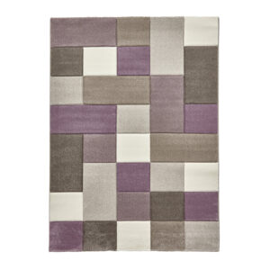 Brooklyn 646 Beige Purple Rug