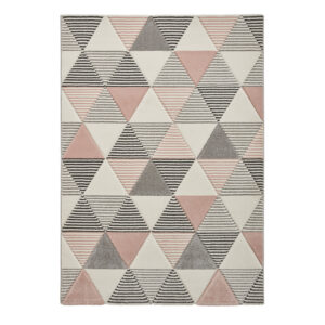 Brooklyn BRK15 Grey Rose Rug