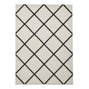 Brooklyn BRK35 Cream Black Rug