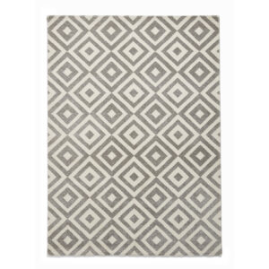 Brooklyn BRK89 Grey White Rug