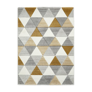 Brooklyn BRK15 Grey Yellow Rug