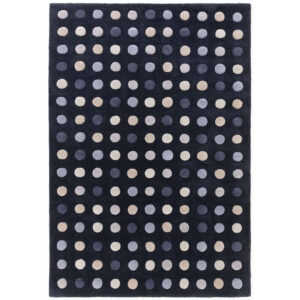 Dotty Navy Rug