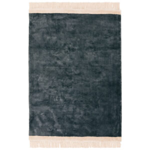Elgin Petrol Pink Border Rug