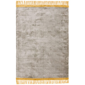 Elgin Silver Mustard Border Rug