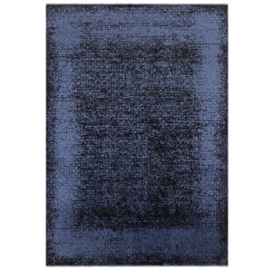 Elodie Indigo Black Rug