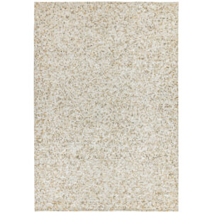Elona Mosaic Cowhide Silver Rug