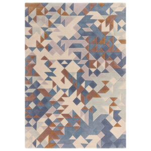 Enigma Blue Multi Rug