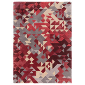 Enigma Red Multi Rug