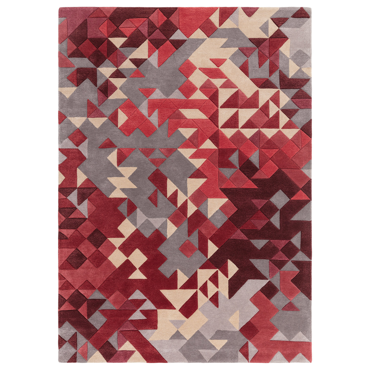 Enigma Red Multi Rug