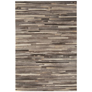 Gaucho Dark Grey Stripe Rug