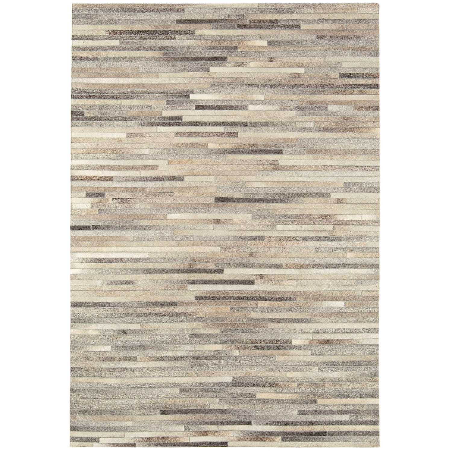 Gaucho Light Grey Stripe Rug