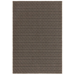 Global Black Mosaic Rug