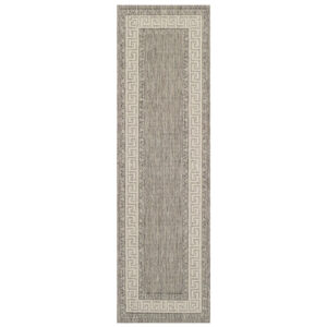 Greek Flatweave Grey Runner