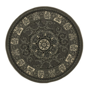Heritage 4400 Silver Circle Rug