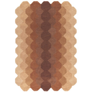Hive Rust Rug