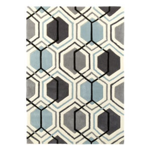 Hong Kong 7526 Grey Blue Rug