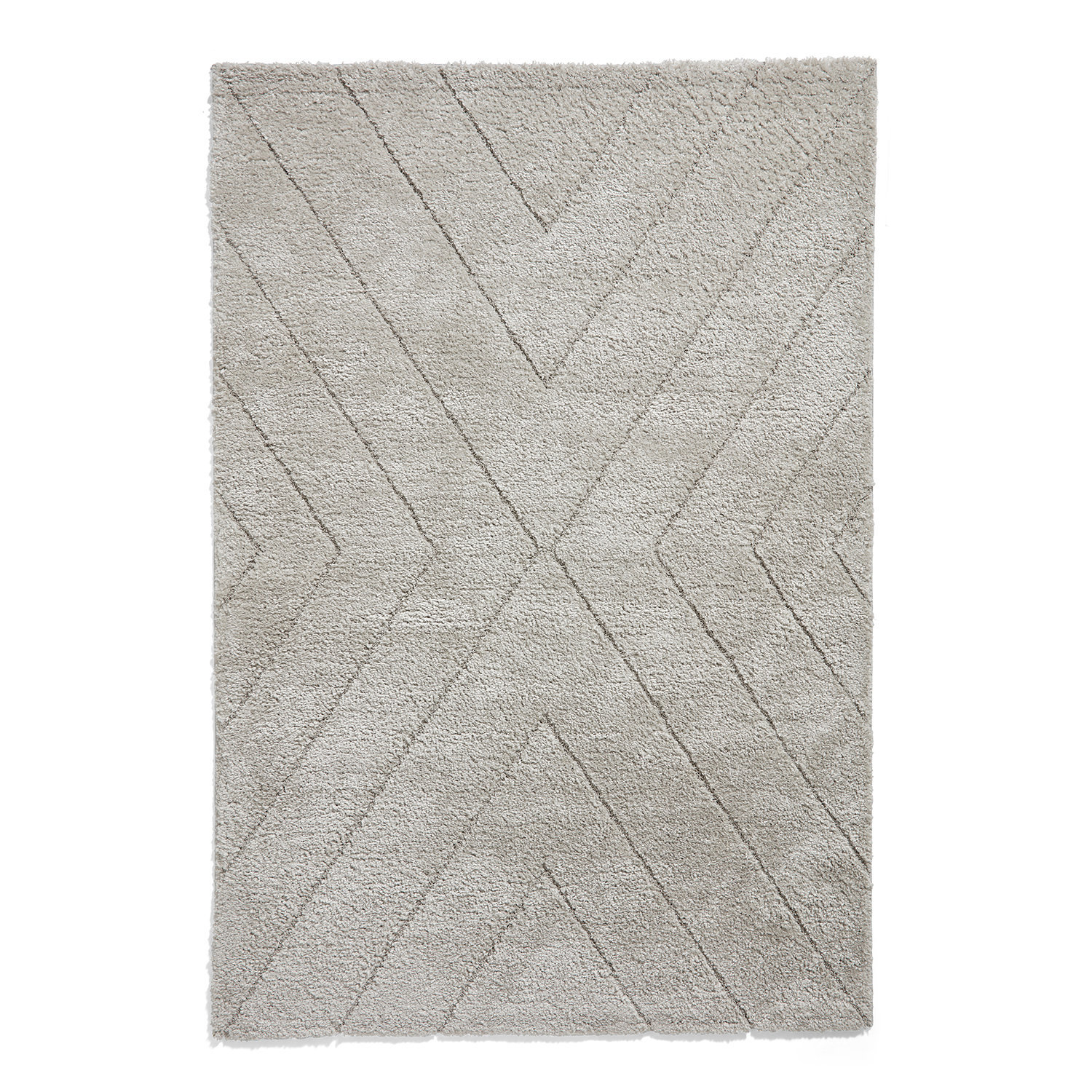 Ideal Shaggy 80362 Silver Rug