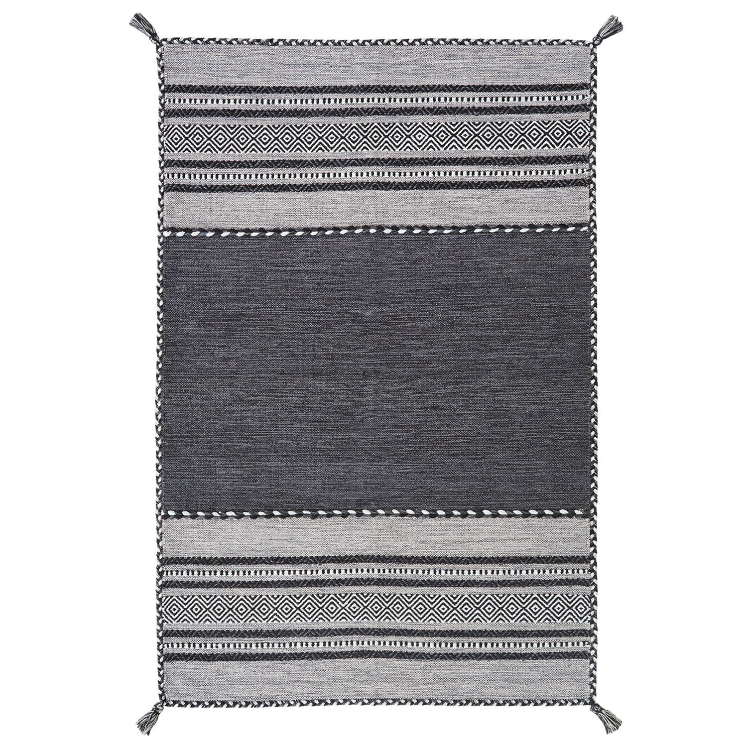 Kelim Charcoal Rug
