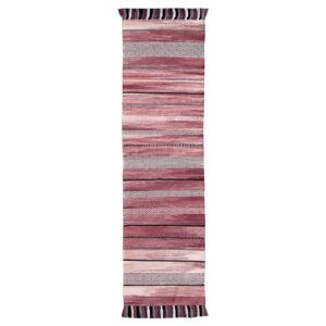 Kelim Stripe Pink Runner
