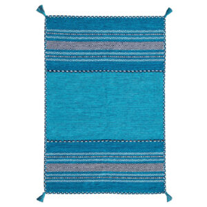Kelim Teal Rug