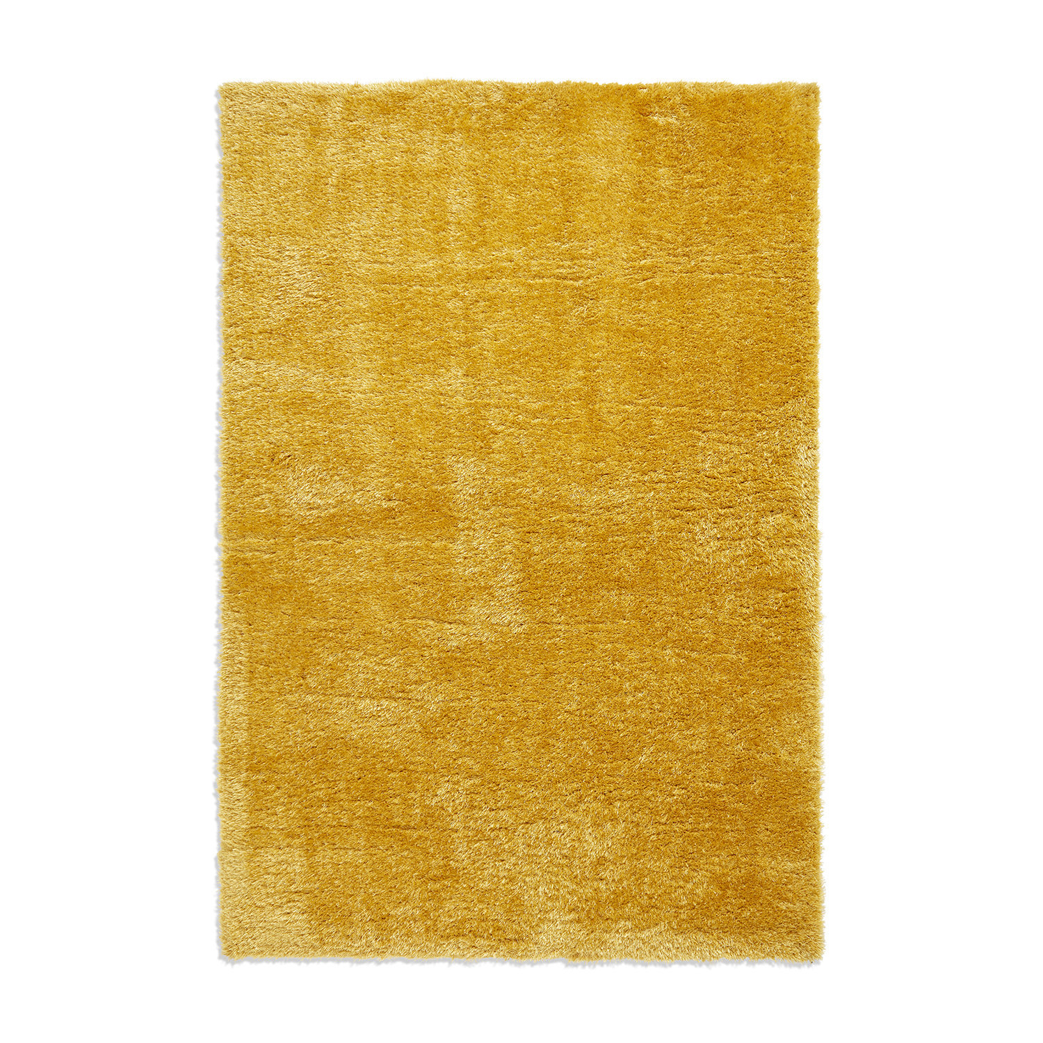 Lux Shaggy Yellow Rug