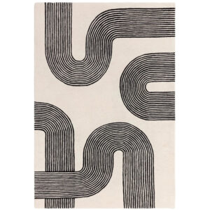 Matrix 87 Arches Black Rug