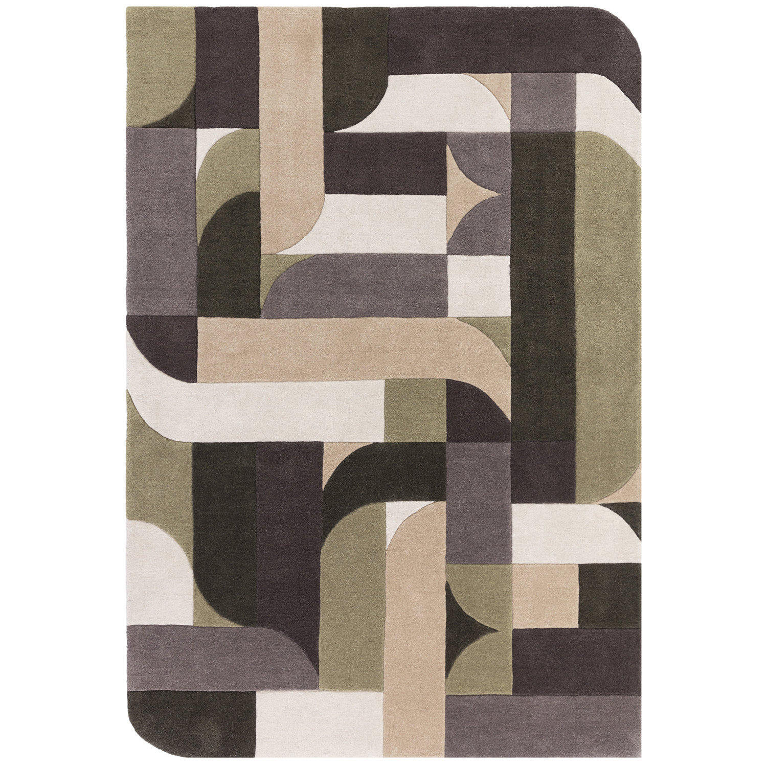 Matrix 90 Klotski Sage Rug