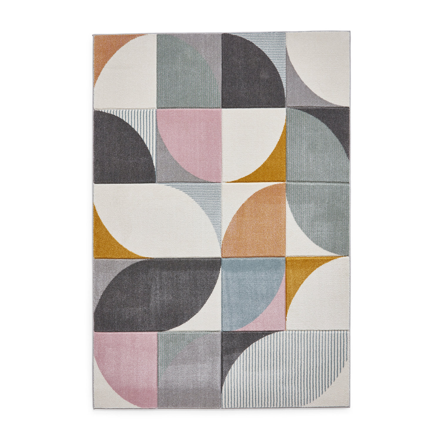Matrix FE663 Multi Grey Rug